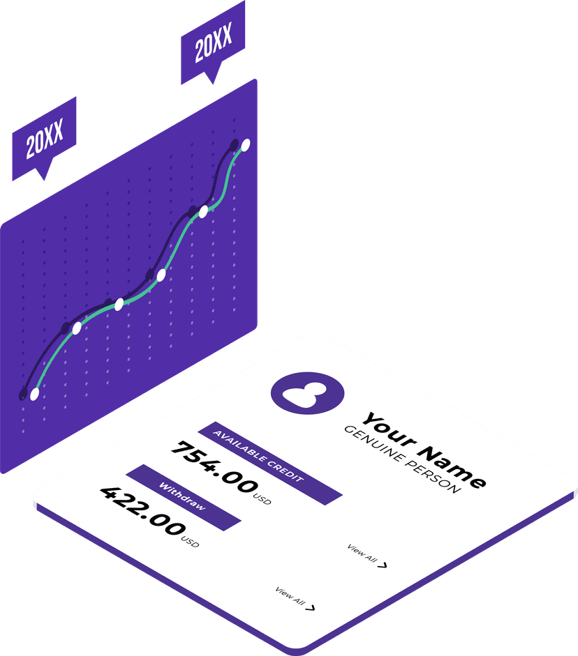 woman looking at tablet